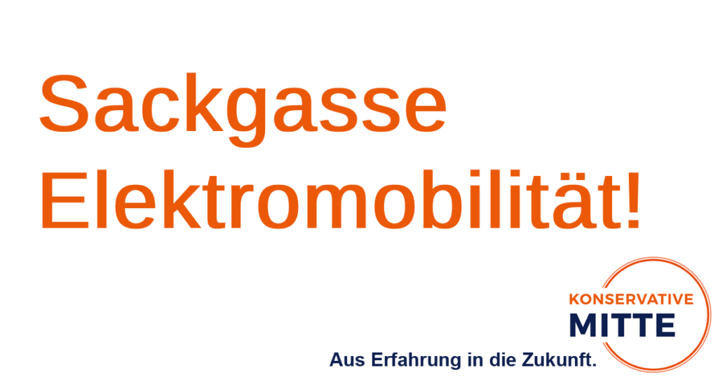 Sackgasse Elektromobilität