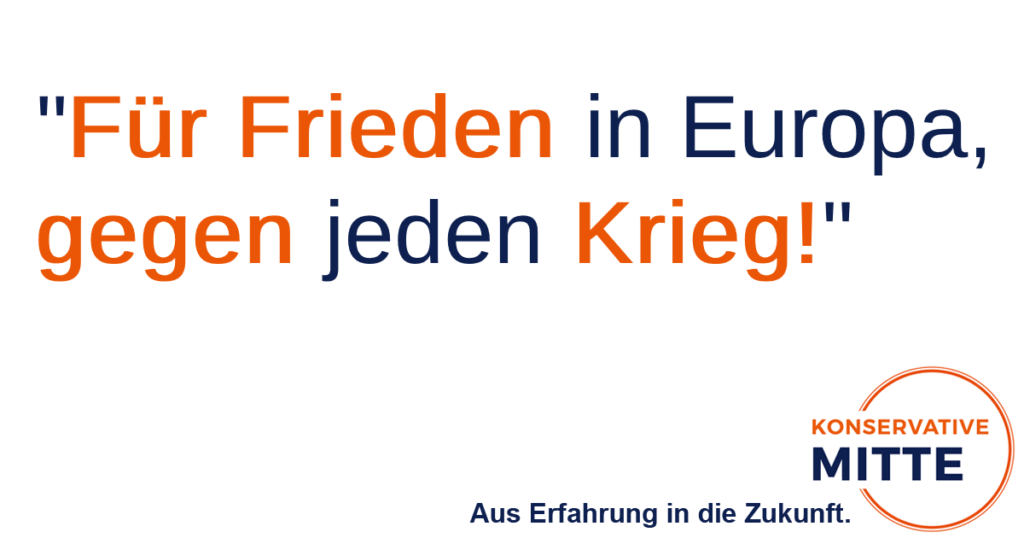 Für Frieden in Europa, gegen jeden Krieg!