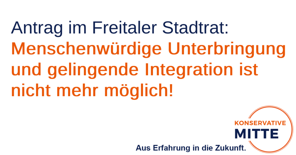 Menschenwürdige Unterbringung und Integration nicht möglich