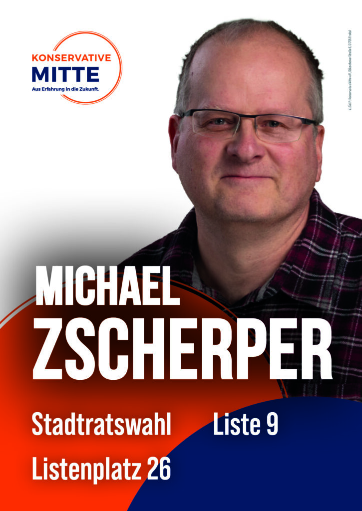Konservative Mitte - 26 michael zscherper Plakatdummy