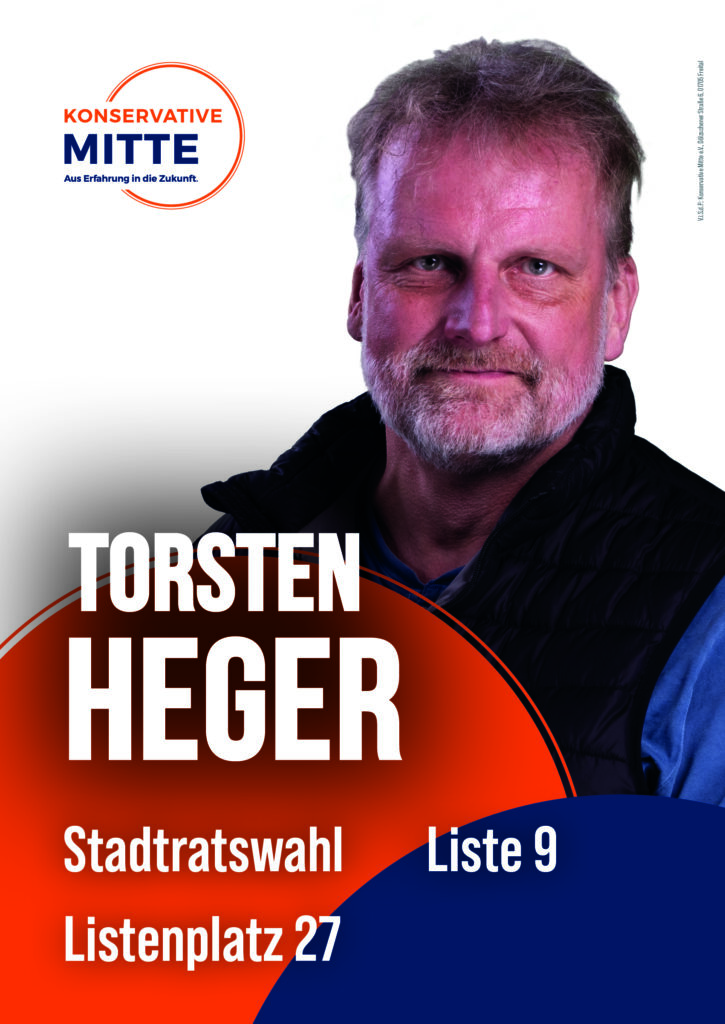 Konservative Mitte - 27 torsten heger Plakatdummy