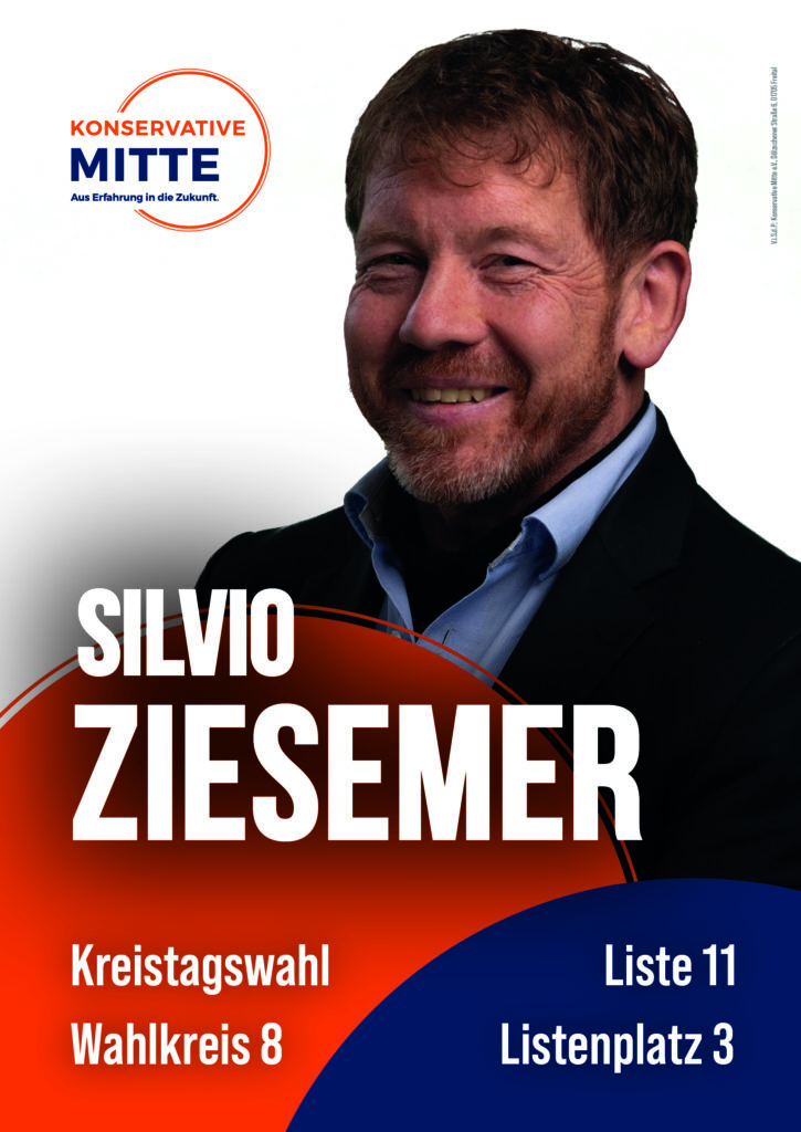 Konservative Mitte - 3 silvio ziesemer Plakatdummy