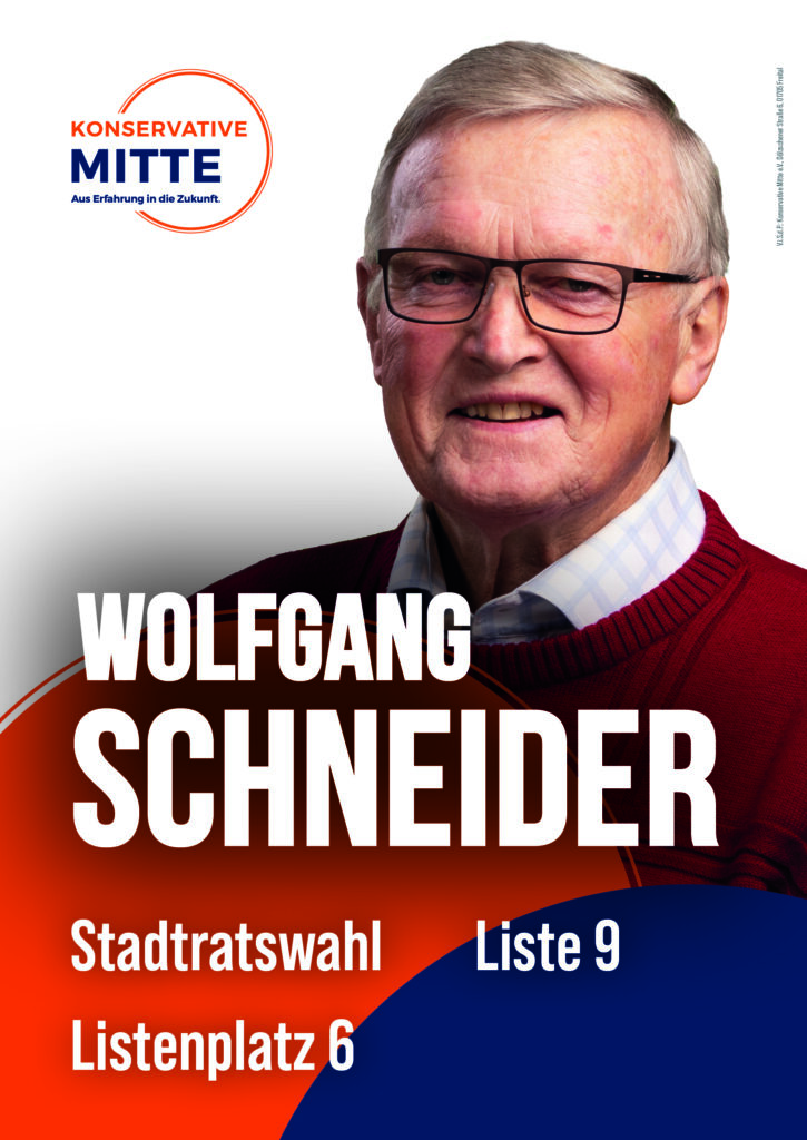 Konservative Mitte - 6 wolfgang schneider Plakatdummy