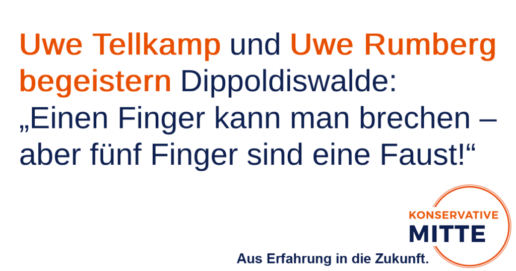Uwe Tellkamp und Uwe Rumberg begeistern Dippoldiswalde