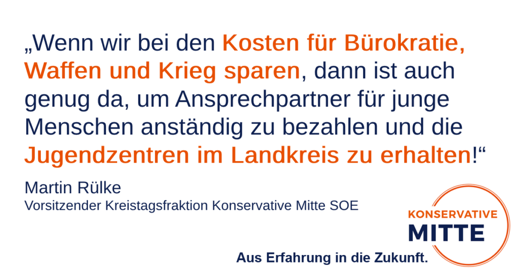 Jugendzentren im Landkreis erhalten!