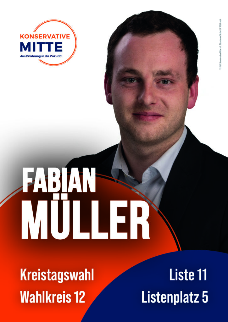 Konservative Mitte - 5 fabian mueller Plakatdummy
