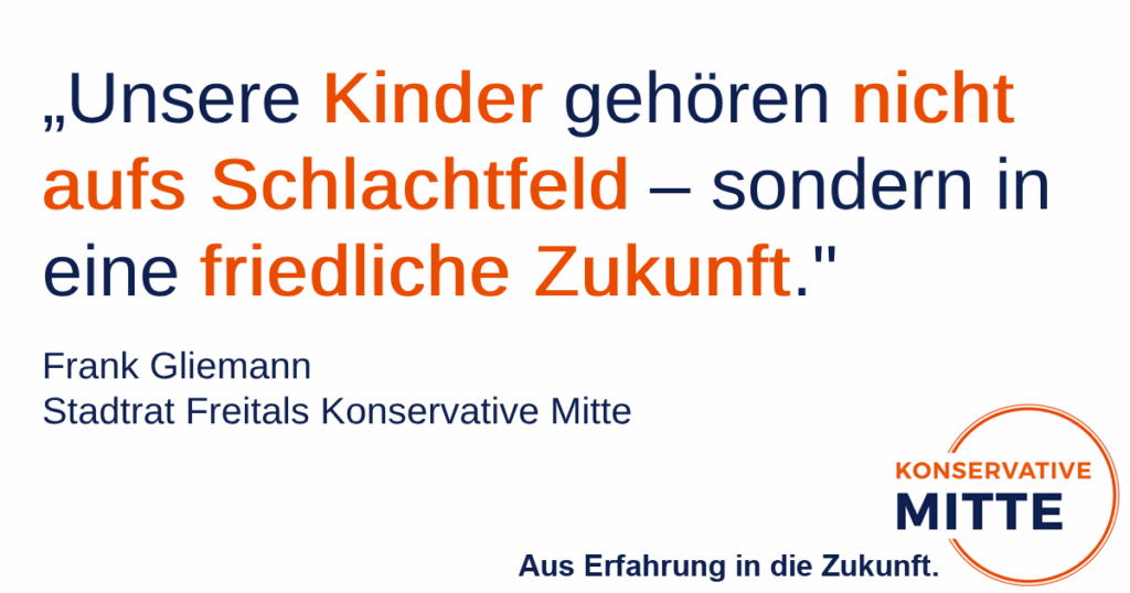 Schluss mit dem gefährlichen Spiel am grünen Tisch – ein Appell für Vernunft und Frieden