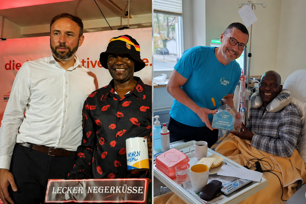 Candido Mahoche sammelt Spenden mit Negerküssen Konservative Mitte - 4bb2b980 f058 4139 b2c0 02f01b06c2af